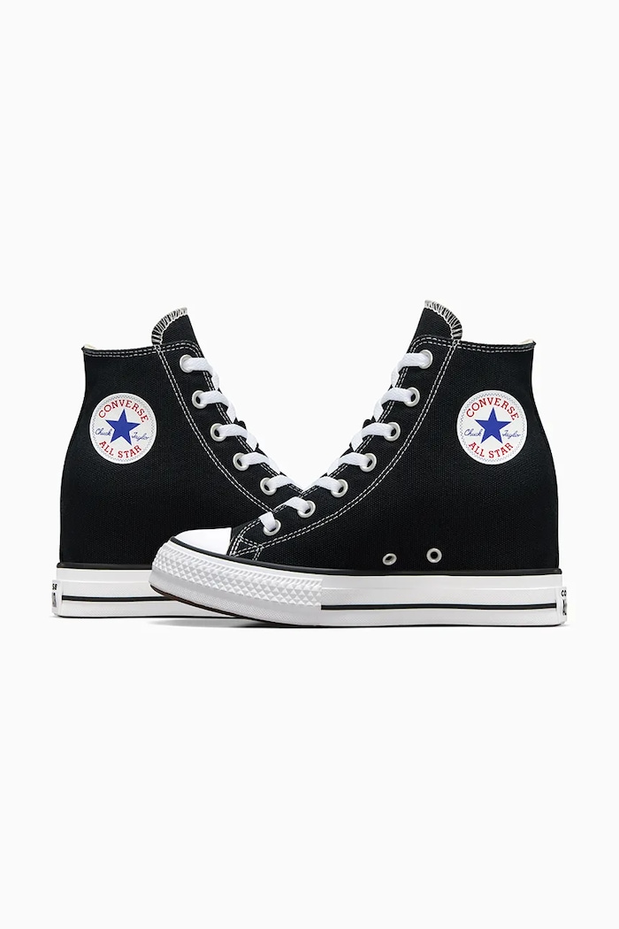 Παπούτσια Πάνινα παπούτσια Converse Chuck Taylor All Star Wedge A11909C μαύρο