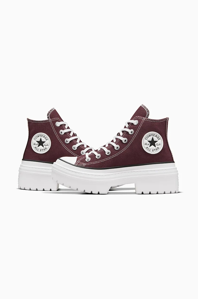Converse trampki Chuck Taylor All Star Lugged Heel bordowy A09401C