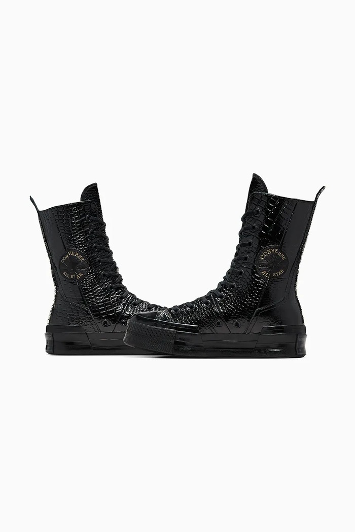 Kožne tenisice Converse Chuck 70 Plus XHi crna A09381C