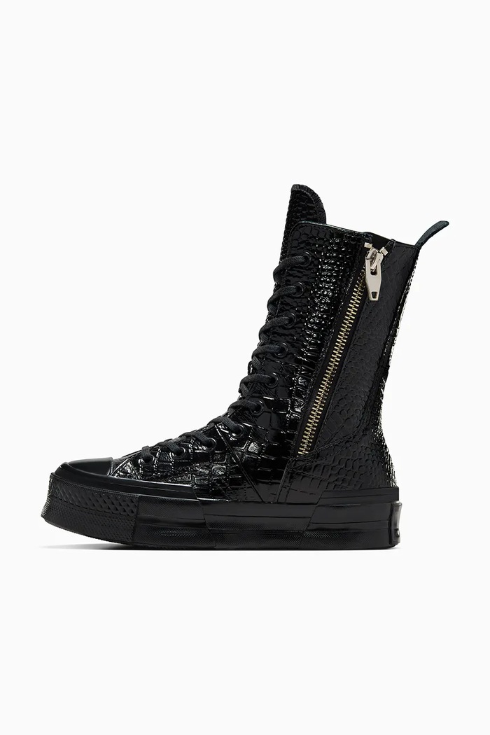 Kožne tenisice Converse Chuck 70 Plus XHi A09381C crna