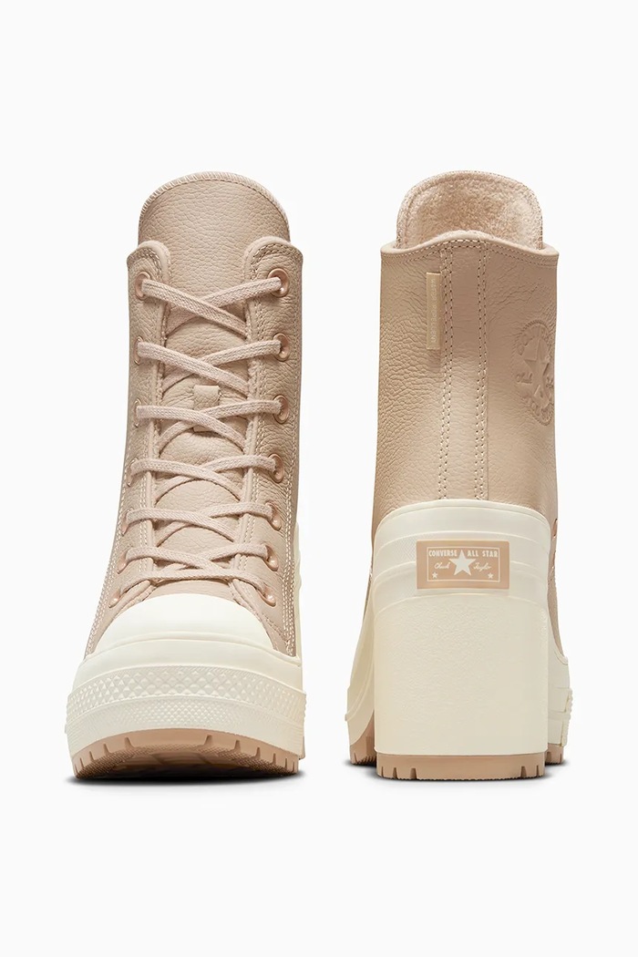 Obuća Kožne tenisice Converse Chuck 70 De Luxe Heel A12345C bež