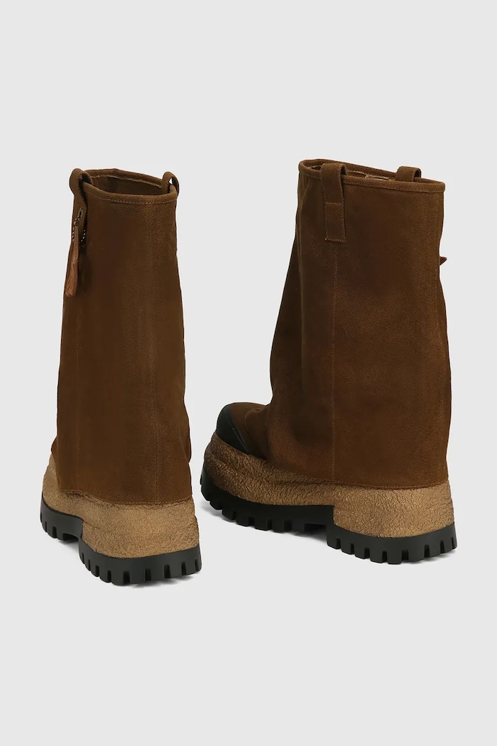Obuwie Naked Wolfe buty Disturb Disturb.Canvas.Toffee brązowy