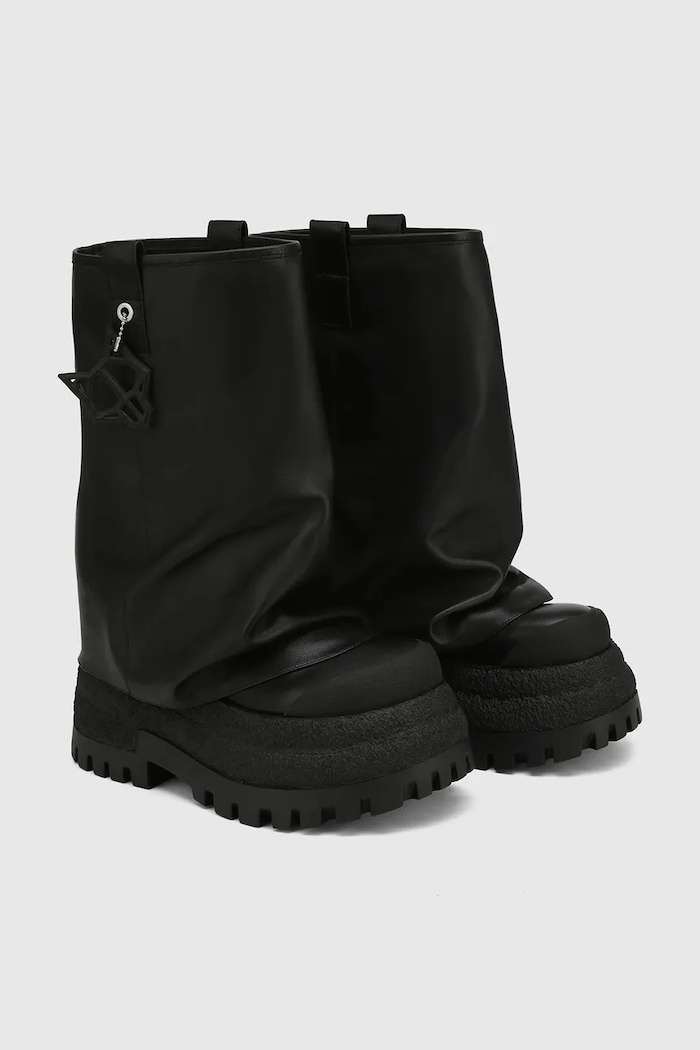 Δερμάτινα παπούτσια Naked Wolfe Disturb Disturb.Leather.Black μαύρο AW25