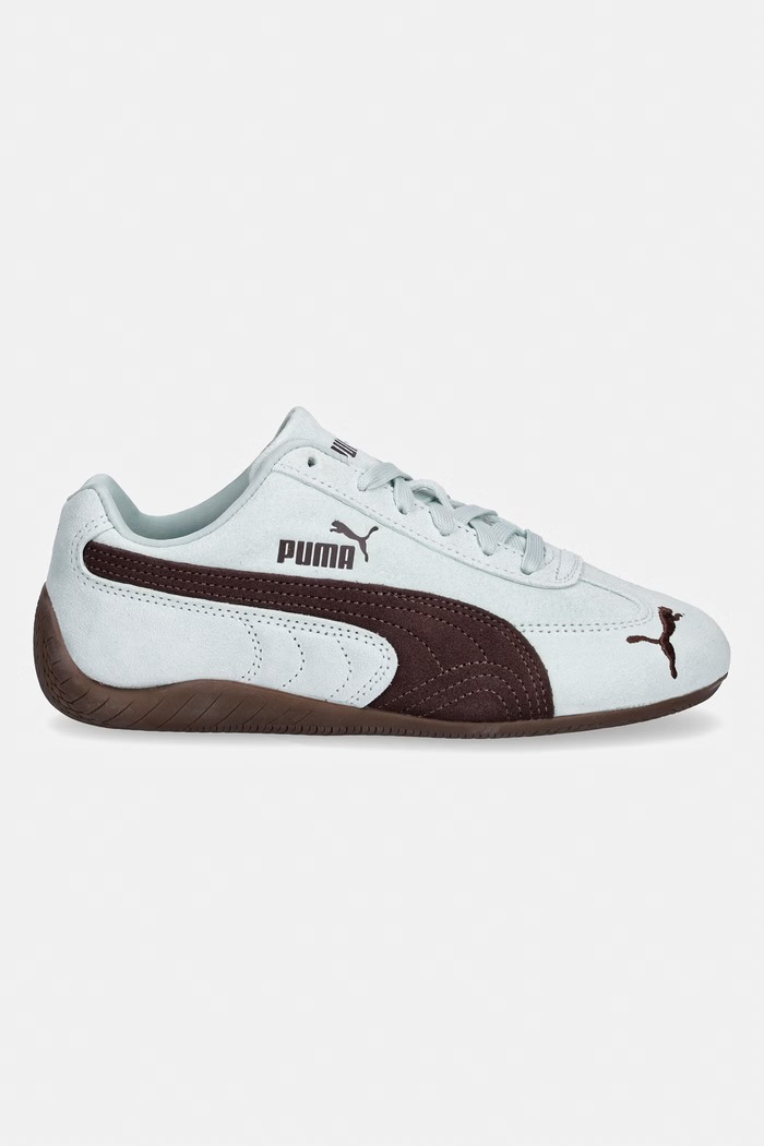 Puma Speedcat OG Sneakers Women's suede 398846.D green SS26