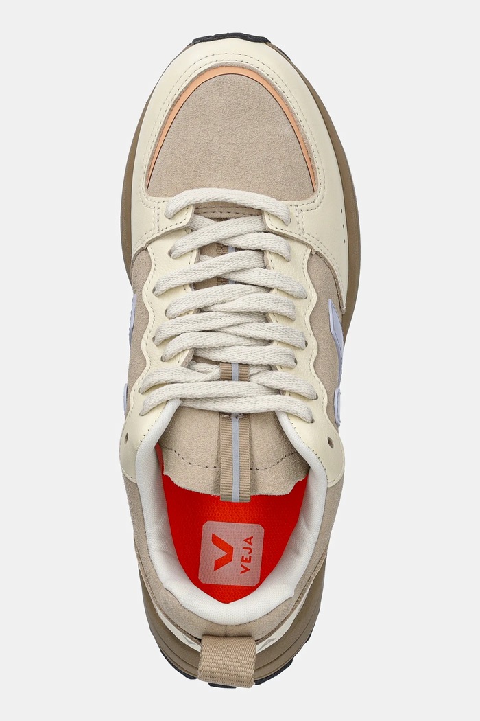 Δερμάτινα sneakers Veja Venturi μπεζ VC0303543A