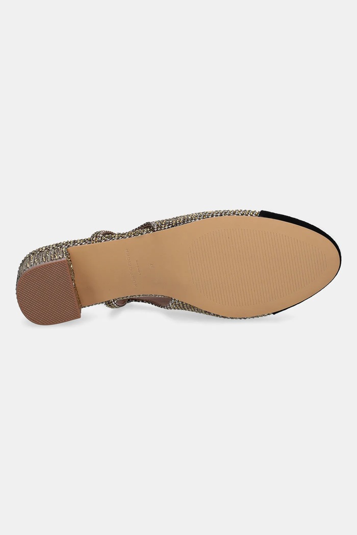 Kurt Geiger London czółenka Sloane Mid Slingback 2780043629.BEIGECOMB złoty