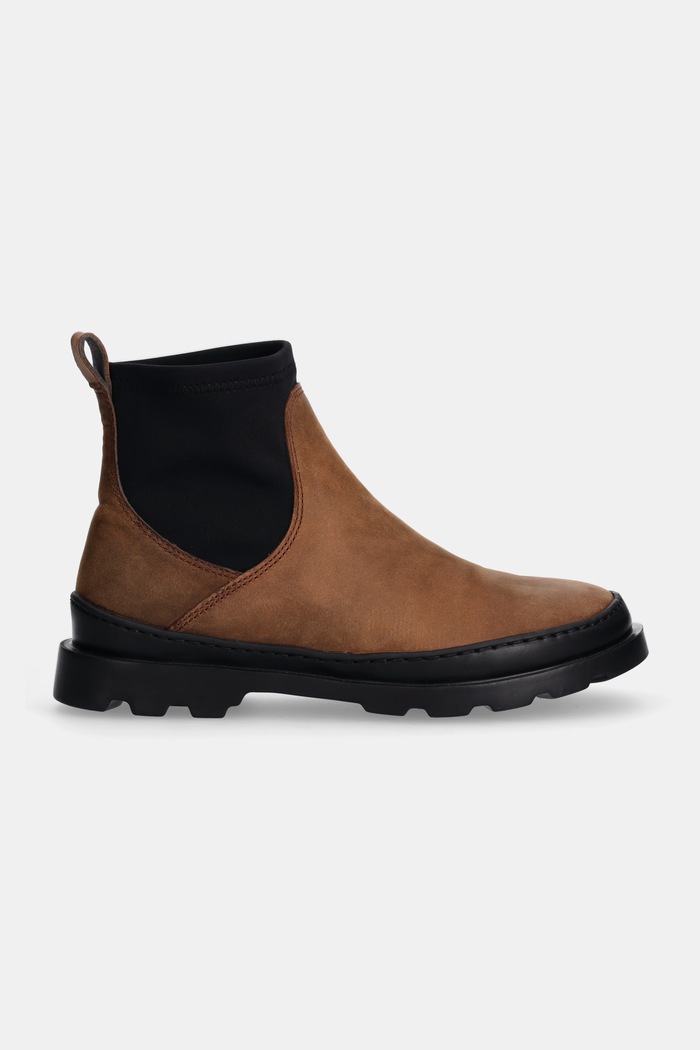Боти челси от набук Camper Brutus K400698.003 кафяв AW24
