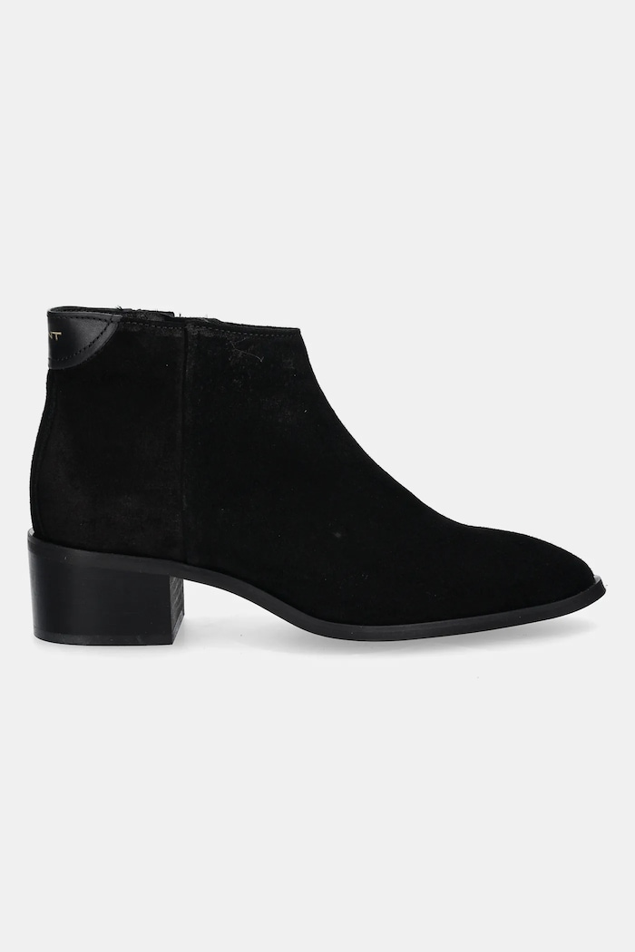 Semišové boty Gant St Broomly 29541789.G00 černá AW24