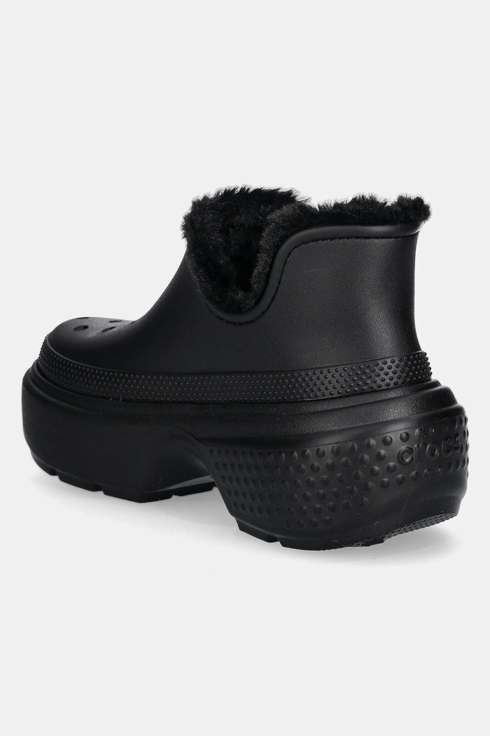 Shoes Crocs ankle boots Stomp Lined Shorty Boot 210673.060 black