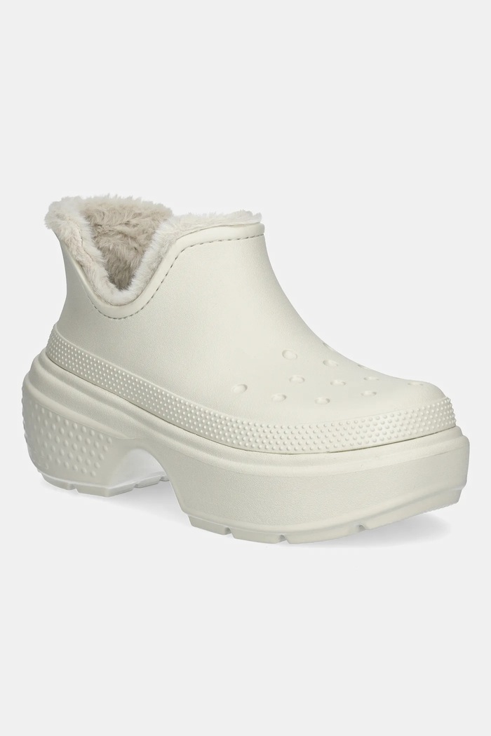 Crocs ankle boots Stomp Lined Shorty Boot synthetic beige 210673.0JI