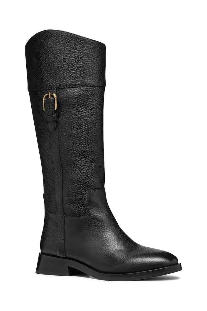 Δερμάτινες μπότες Geox D TORMALINA G D36VBG.00046.C9997 μαύρο AW24