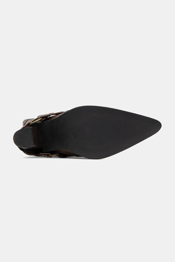 Kavbojski škornji Koi Footwear x Twilight Children Of The Moon Cowboy Boots FW01 rjava