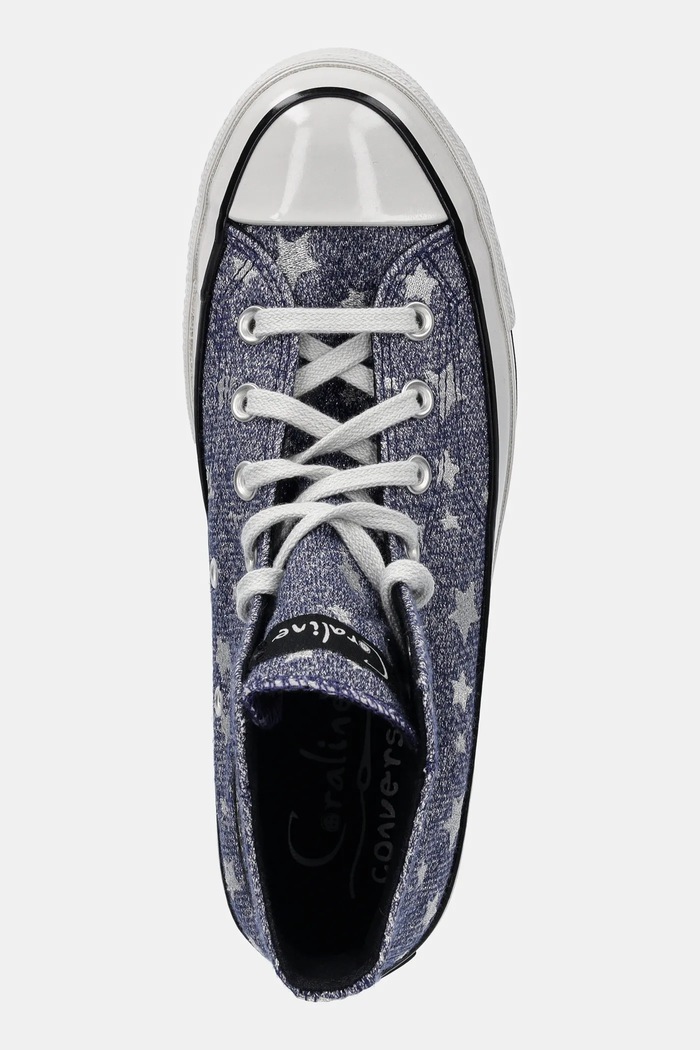 Kecky Converse Converse x Coraline Chuck 70 námořnická modř A13855C