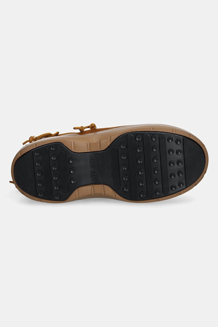 Μπότες χιονιού σουέτ Moon Boot MB LUNA LOW SUEDE BEADS 80D2480100.M008 καφέ