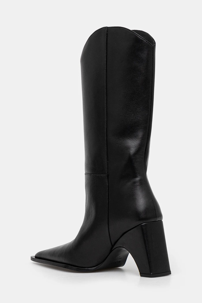 Obuwie Coperni kowbojki skórzane Bridge Cowboy Boot COPSH16467 czarny