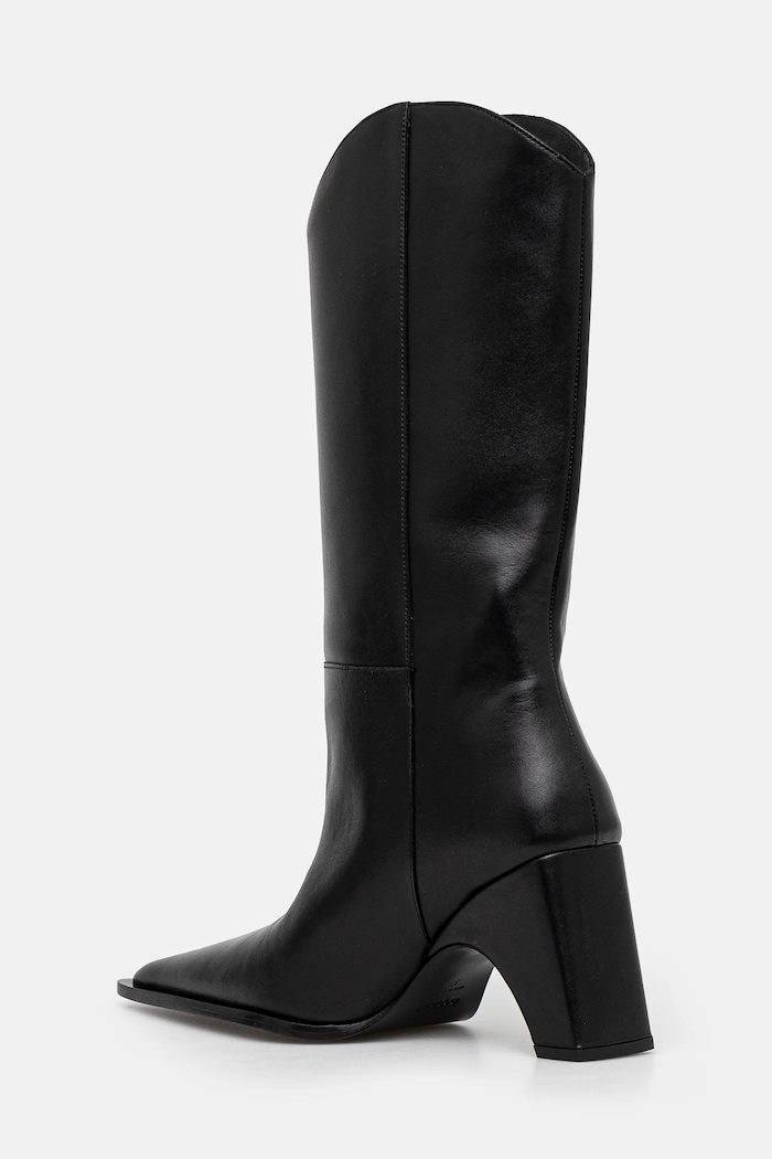 Obuwie Coperni kowbojki skórzane Bridge Cowboy Boot COPSH16467 czarny