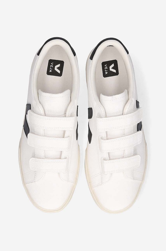 Veja sneakers din piele Recife Logo alb RC0502790A