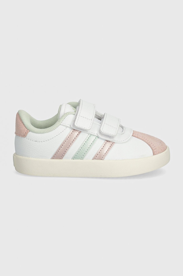 adidas sneakersy dziecięce VL COURT 3.0 CF IH4951 biały SS25