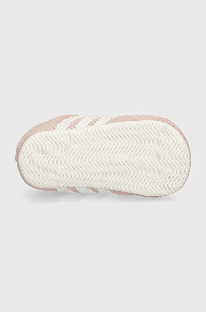 adidas Originals incaltaminte din piele pentru bebelusi GAZELLE CRIB JI2045 roz