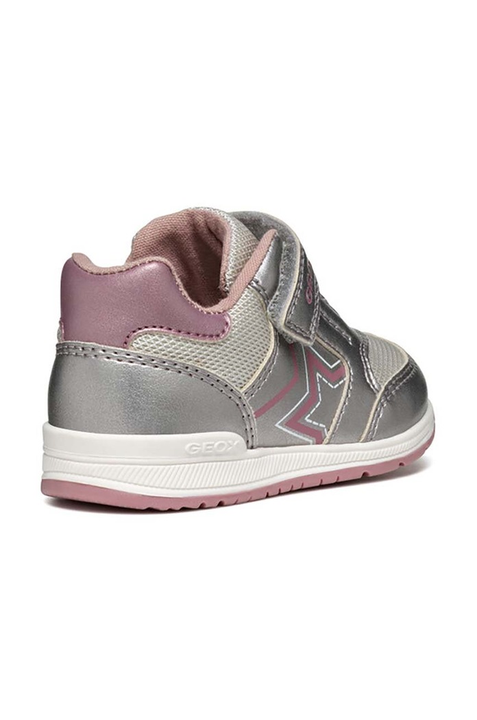 Dziewczynka Geox sneakersy dziecięce RISHON B450LA.0NFEW. szary