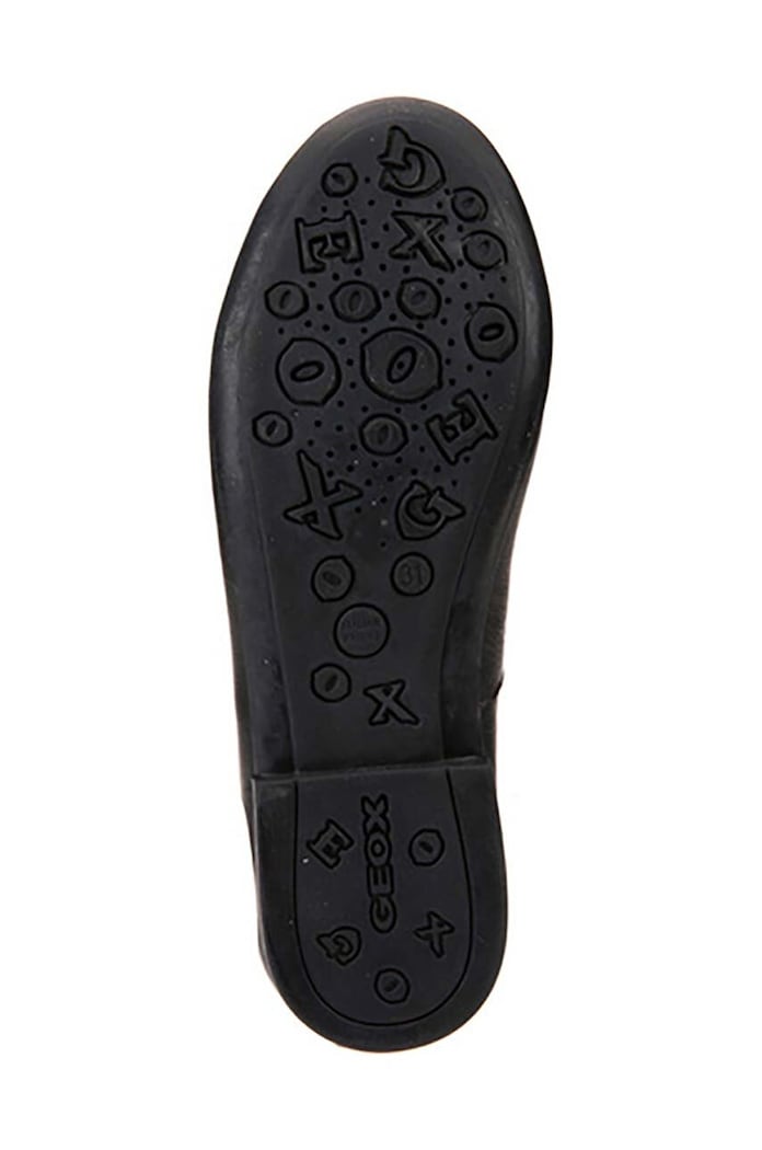 Geox balerini din piele pentru copii JR PLIE' J3455B.00043.35.41