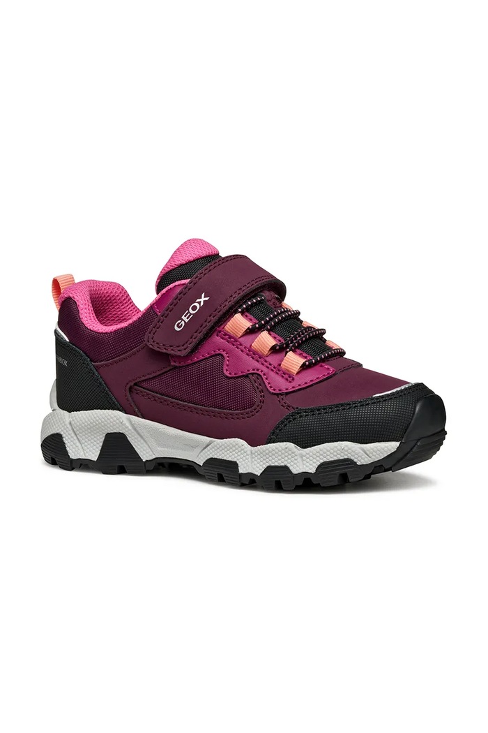 Geox scarpe MAGNETAR ABX finta pelle fiore violetto J464LA.050FU.24.27