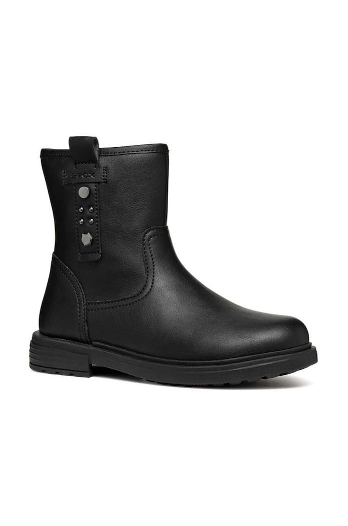 Dětské boty Geox ECLAIR imitace kůže černá J469QI.0009F.36.39