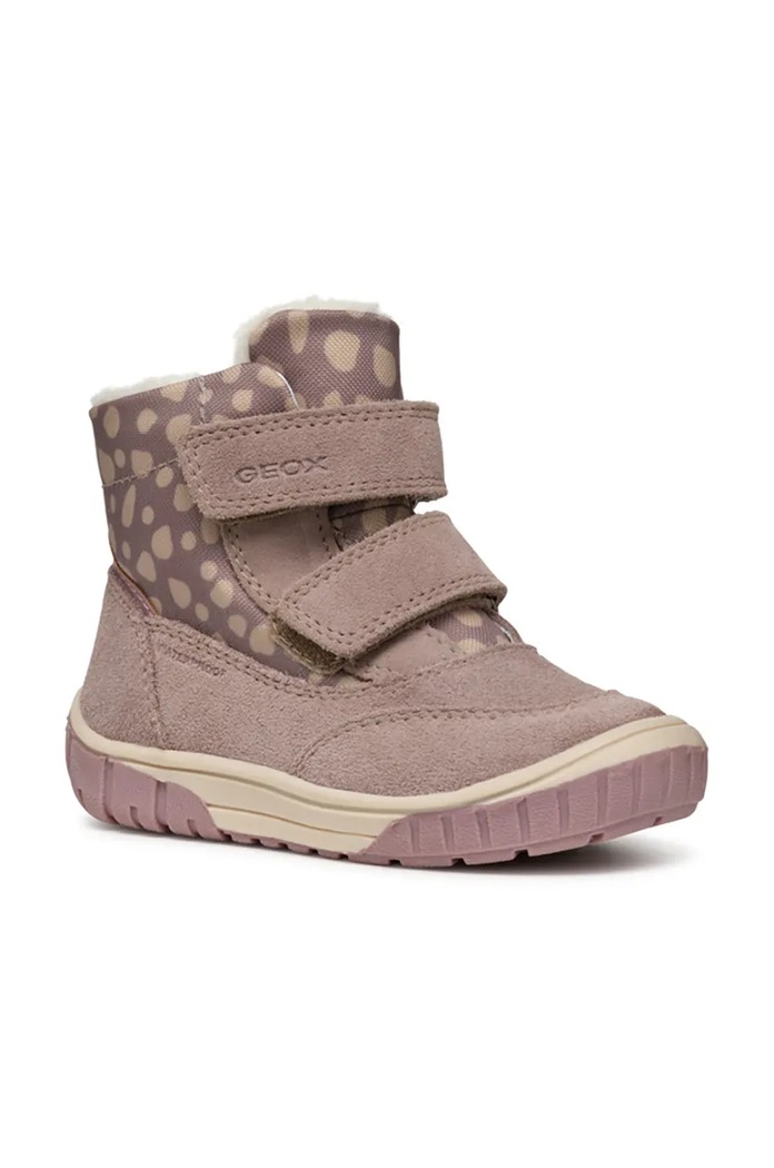 Geox buty zimowe dziecięce OMAR WPF tekstylny różowy B462LB.022MN.20.23