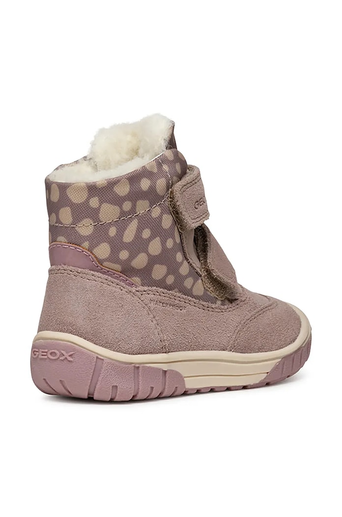 Dziewczynka Geox buty zimowe dziecięce OMAR WPF B462LB.022MN.20.23 różowy