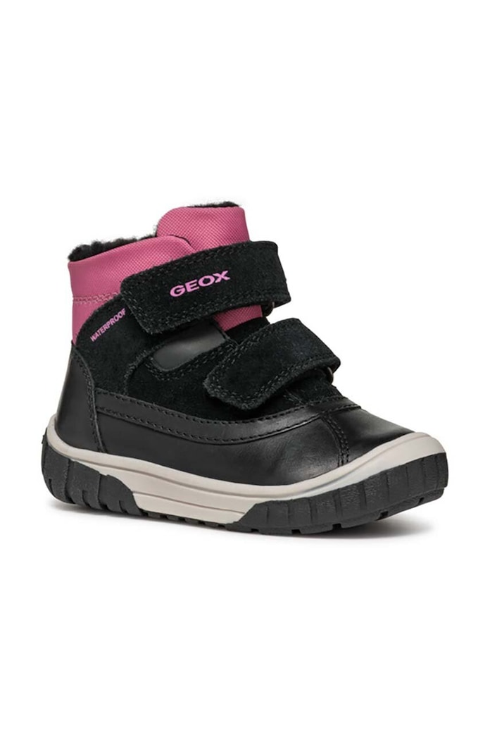 Детски зимни обувки Geox OMAR WPF велур черен B462LC.022FU.20.23