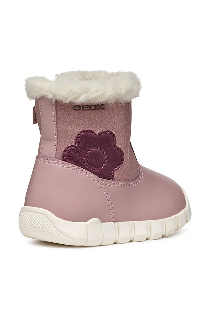 Dziewczynka Geox buty zimowe dziecięce IUPIDOO B4658B.0BCBL. różowy