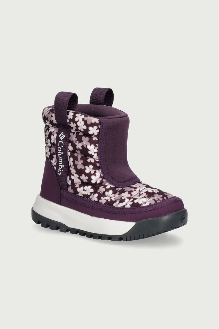 Columbia Śniegowce dziecięce SNOWTROT MID fioletowy 2078912.G