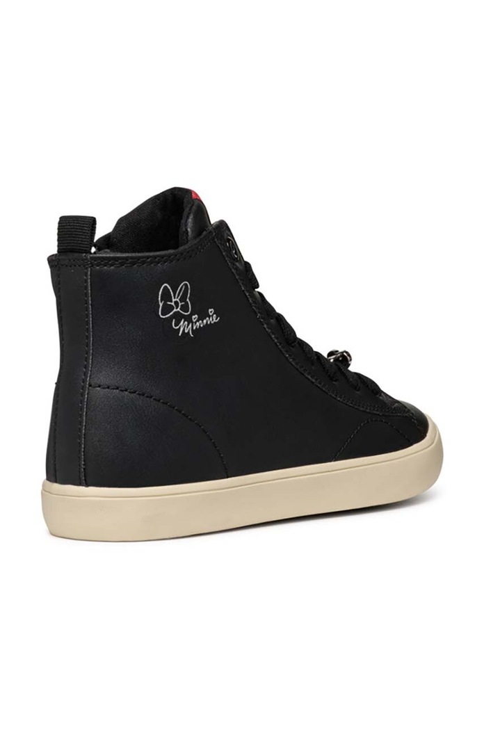 DÍVKA Dětské kožené sneakers boty Geox JISLI J464NH.000BC.36.39 černá