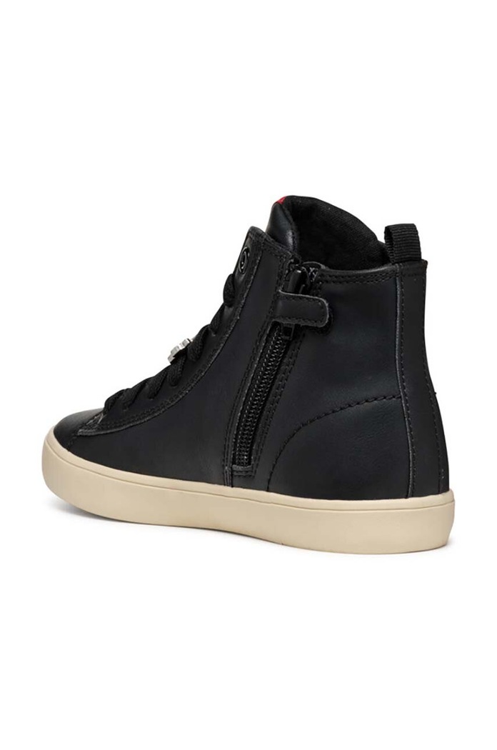 Dětské kožené sneakers boty Geox JISLI černá J464NH.000BC.36.39