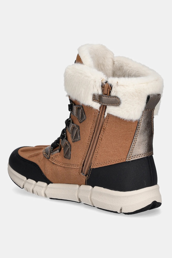 Dziewczynka Geox buty zimowe dziecięce FLEXYPER AB J46APA.0AU50.36.39 brązowy