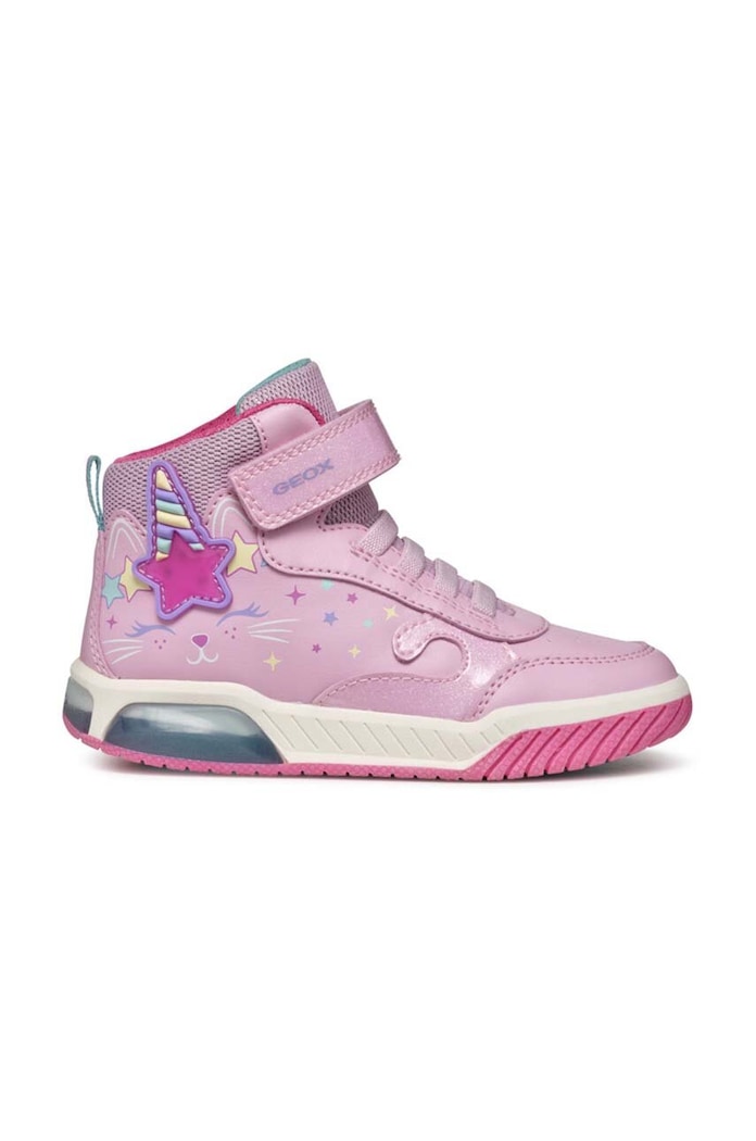 Geox sneakers pentru copii INEK J46ASB.0BCKC.32.35 roz AW24
