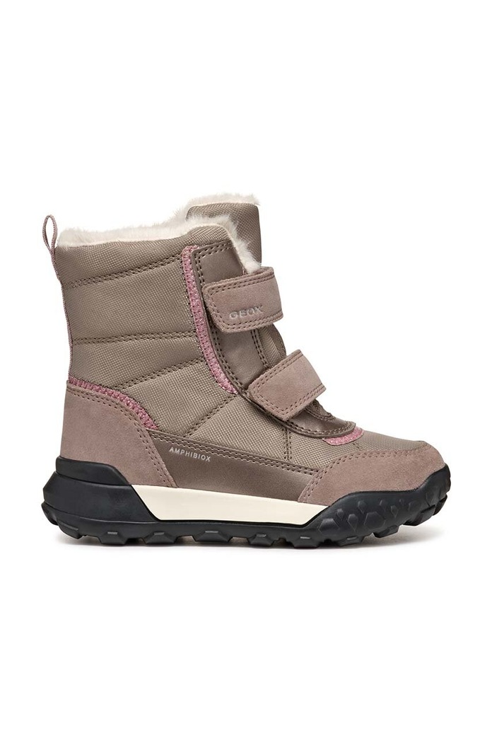 Παιδικές μπότες χιονιού Geox TREKKYUP AB J46M7E.0FU22.28.35 μπεζ AW24