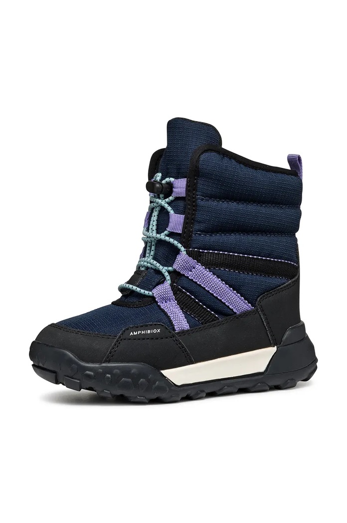 Dětské zimní boty Geox TREKKYUP AB J46M7F.0FU50.28.35 námořnická modř