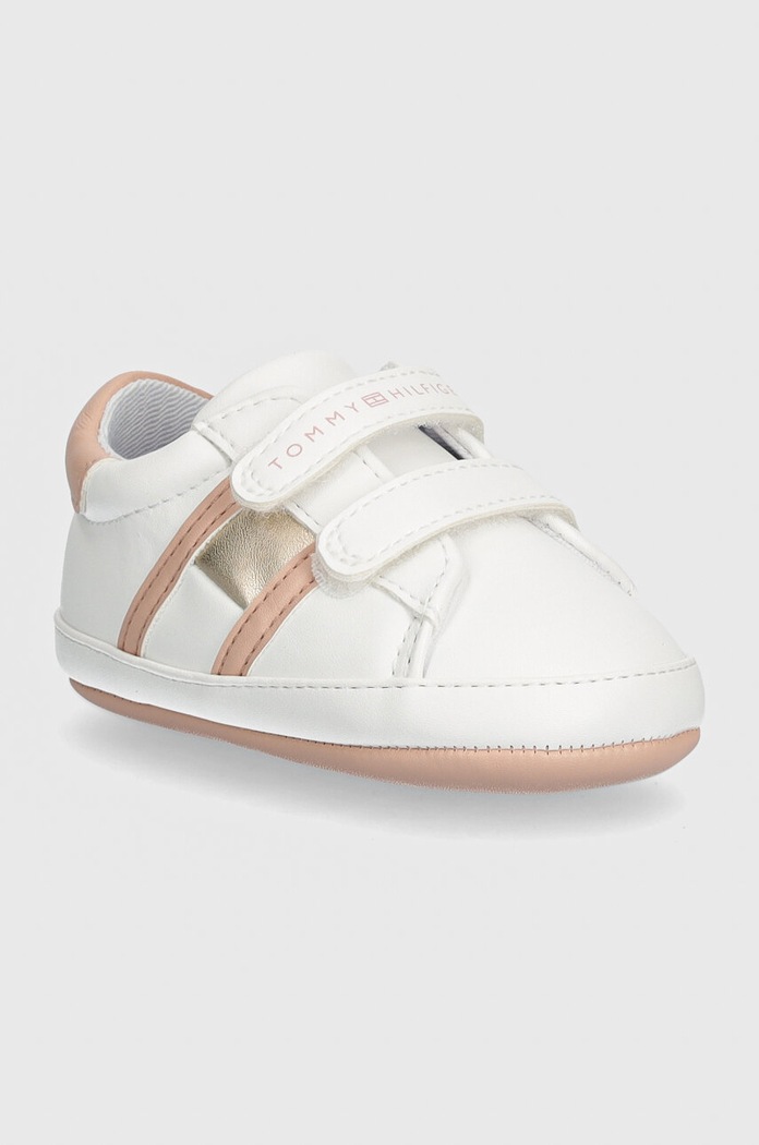 Βρεφικά παπούτσια Tommy Hilfiger χωρίς μόνωση ροζ T0A9.33510.