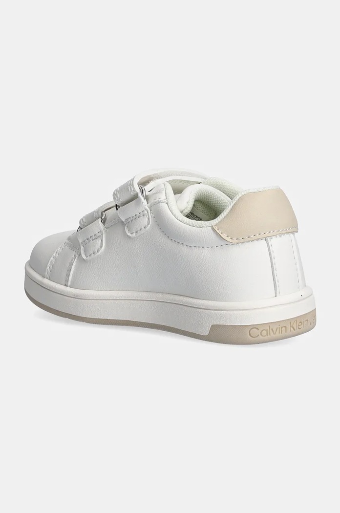 Момиче Детски маратонки Calvin Klein Jeans V1A9.80972. бял