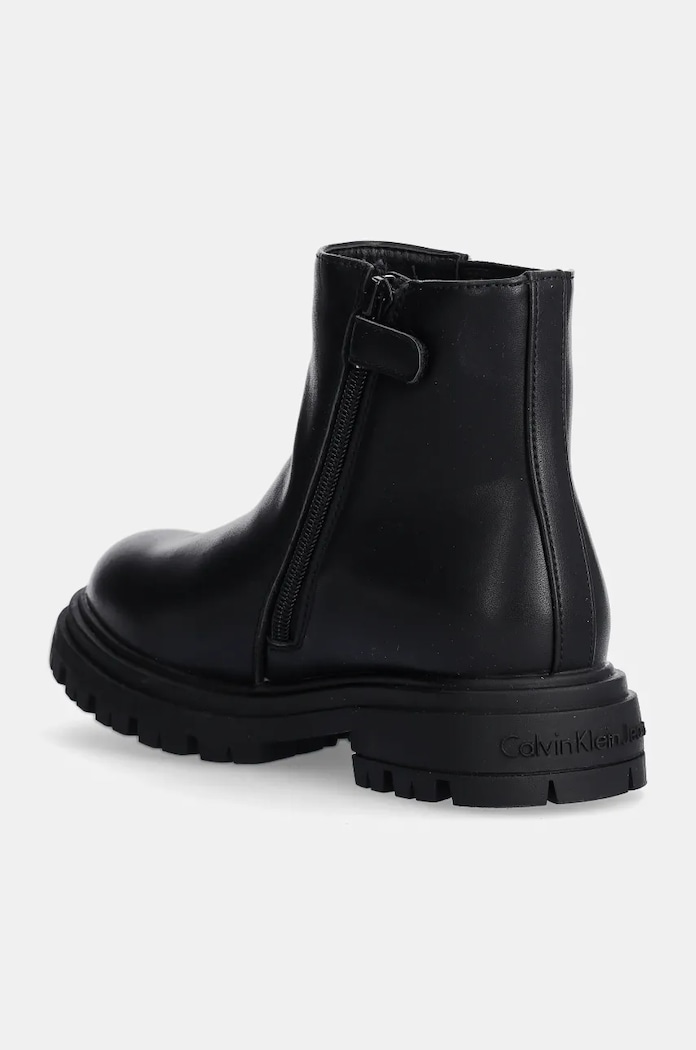 Djevojčice Dječje gležnjače Calvin Klein Jeans V3X5.81097. crna