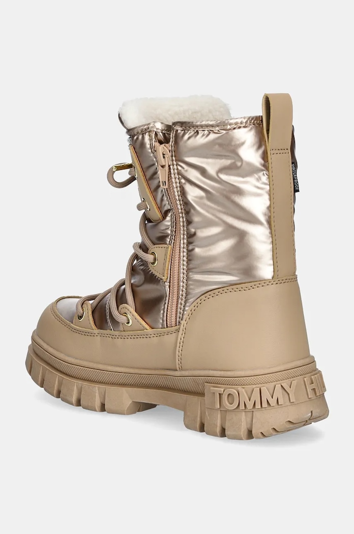 Fete Tommy Hilfiger cizme de iarna pentru copii T3A5.33610.35.40 bej