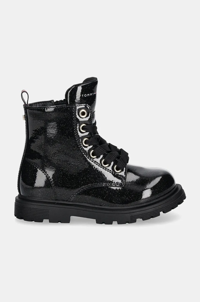 Dětské boty Tommy Hilfiger T1A5.33564.24.29 černá AW24