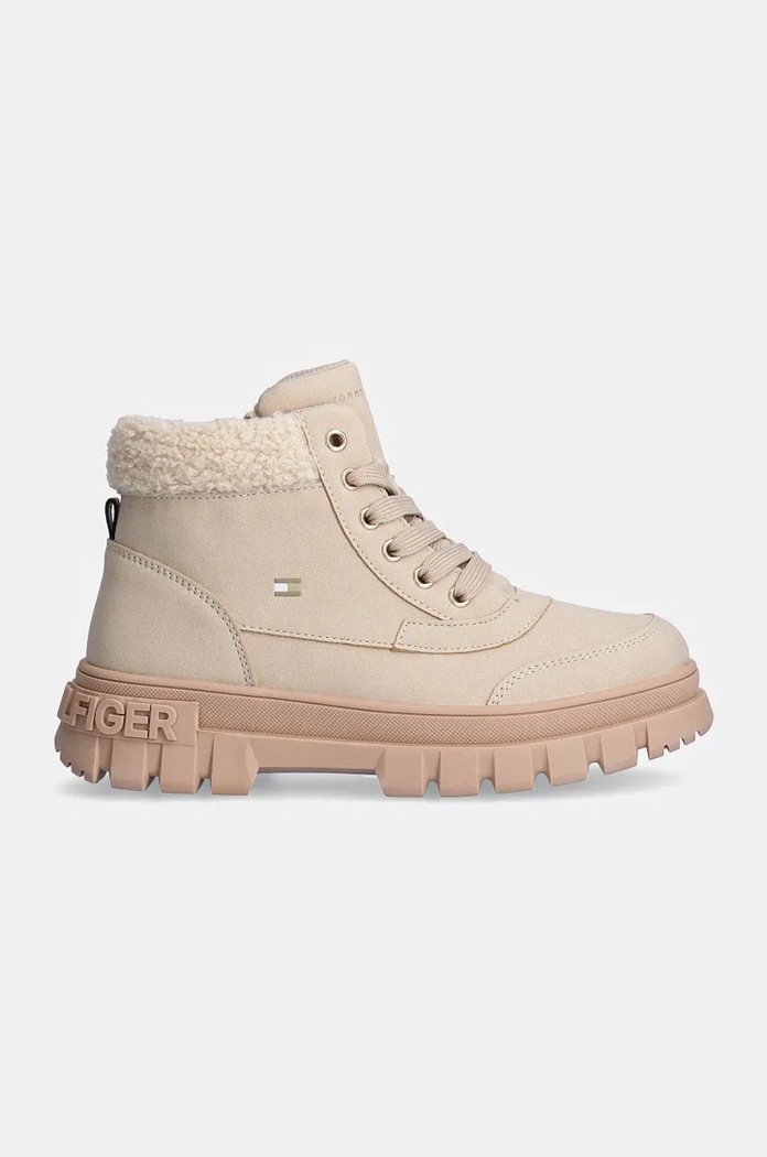 Zimní boty Tommy Hilfiger T1A5.33597.30.34 béžová AW24