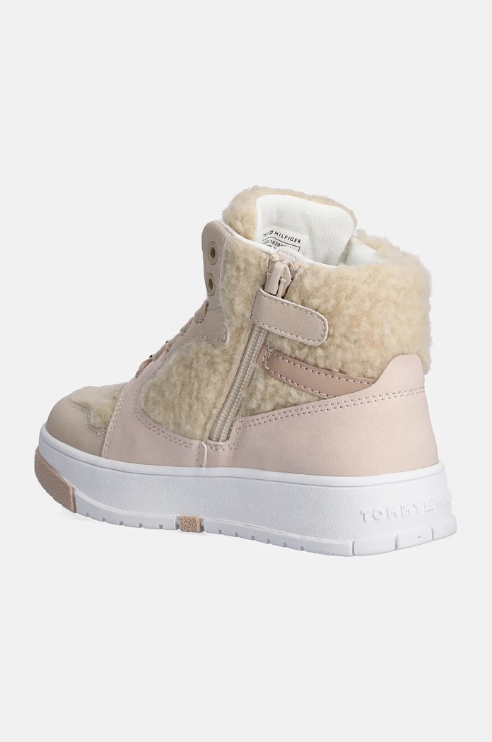 Dziewczynka Tommy Hilfiger sneakersy dziecięce T3A9.33530.30.34 beżowy