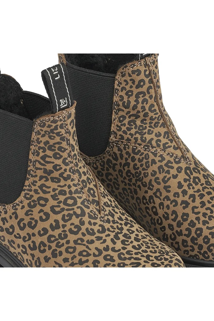 Detské nubukové členkové čižmy Liewood Daria Leather Boot LW19371 zelená AW24