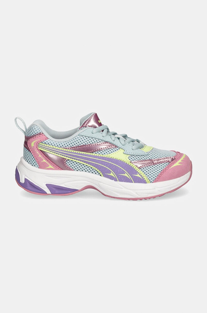 Dětské sneakers boty Puma Morphic Mystery Garden 397884 modrá AW24