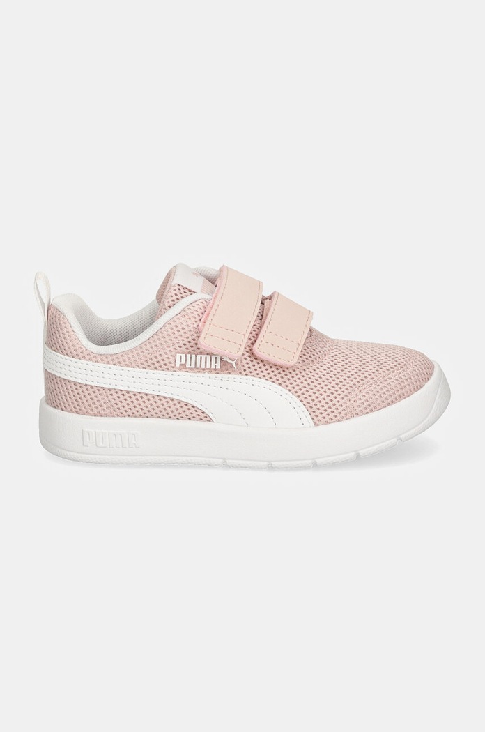 Puma sneakersy dziecięce Courtflex V3 Mesh PS 398085 różowy SS25