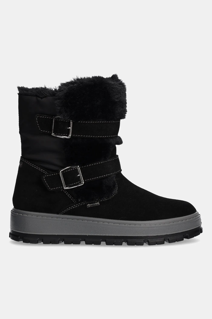 Primigi Detské zimné semišové topánky Primigi 6869811.36.40 čierna AW24