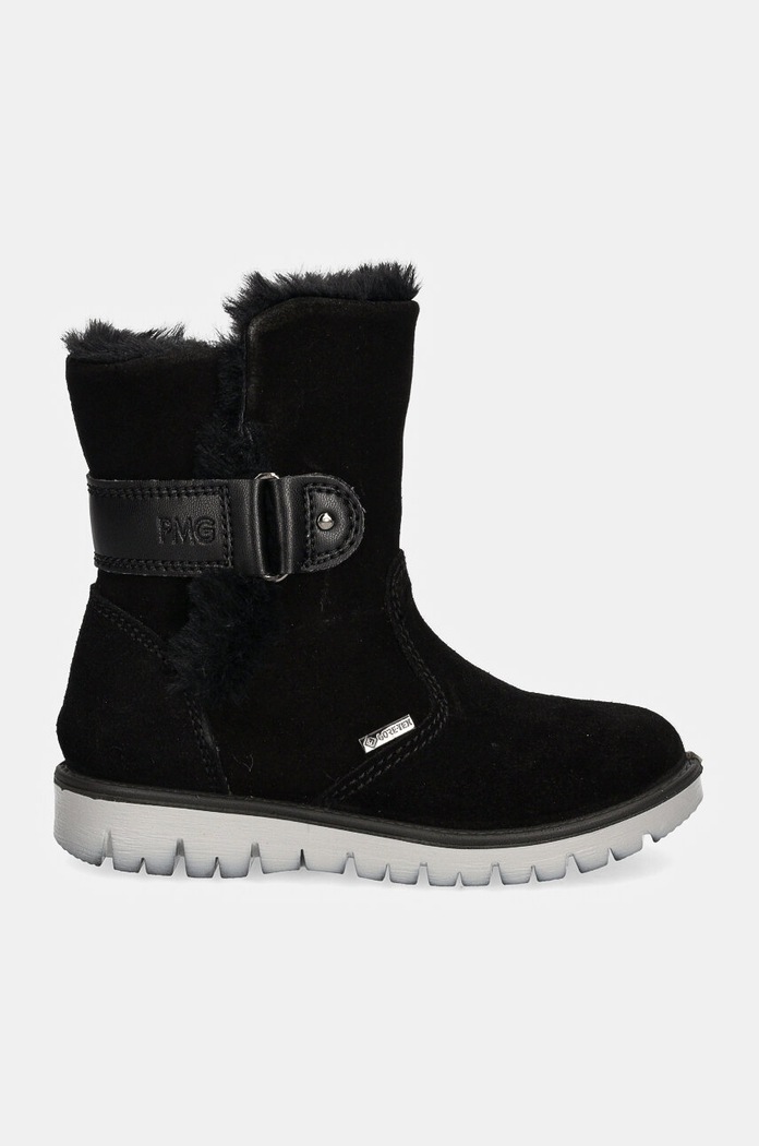 Dětské semišové zimní boty Primigi 6872400.25.30 černá AW24